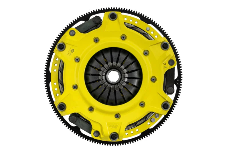 ACT 16-24 Chevy Camaro SS / 20-24 Camaro LT-1 Mod-Twin 10.5 HD Rigid Disc Race Clutch Kit - Side View