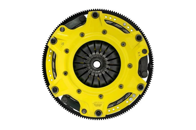 ACT 18-23 Ford Mustang GT 5.0L Mod-Twin 10.5 HD Rigid Street Clutch Kit - Back View