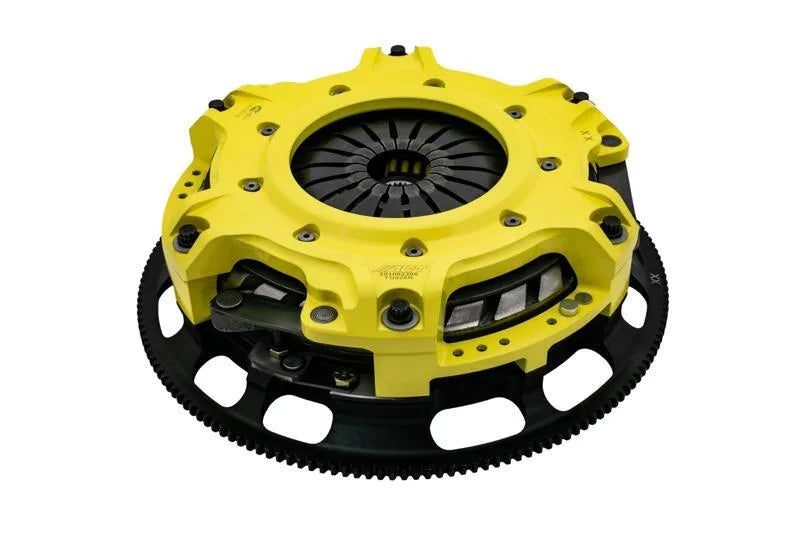 ACT 18-23 Ford Mustang GT 5.0L Mod-Twin 10.5 XT Rigid Street Clutch Kit - Installation View