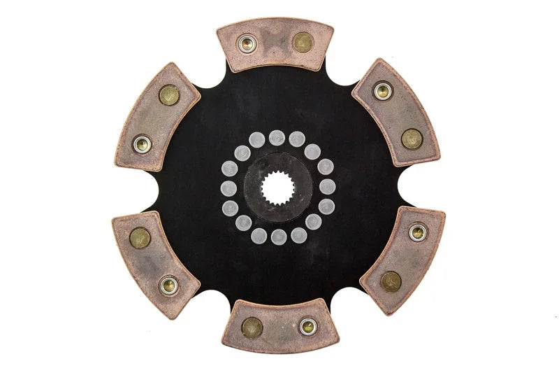 ACT 1980 Toyota Corolla 6 Pad Rigid Race Disc - Back View