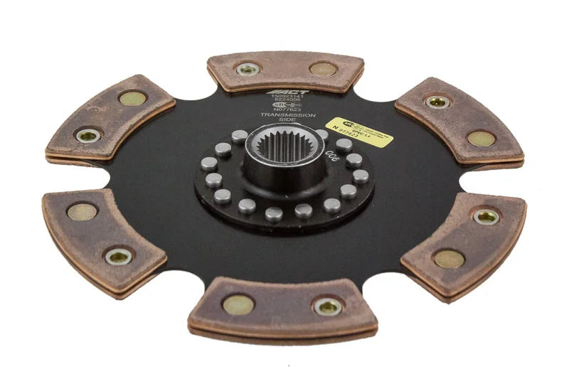 ACT 1981 Nissan 280ZX 6 Pad Rigid Race Disc - Back View