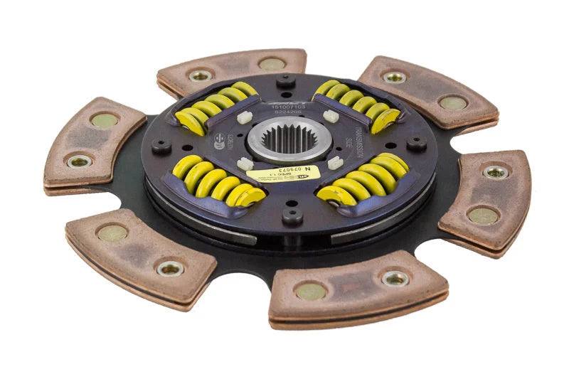 ACT 1981 Nissan 280ZX 6 Pad Sprung Race Disc - Back View