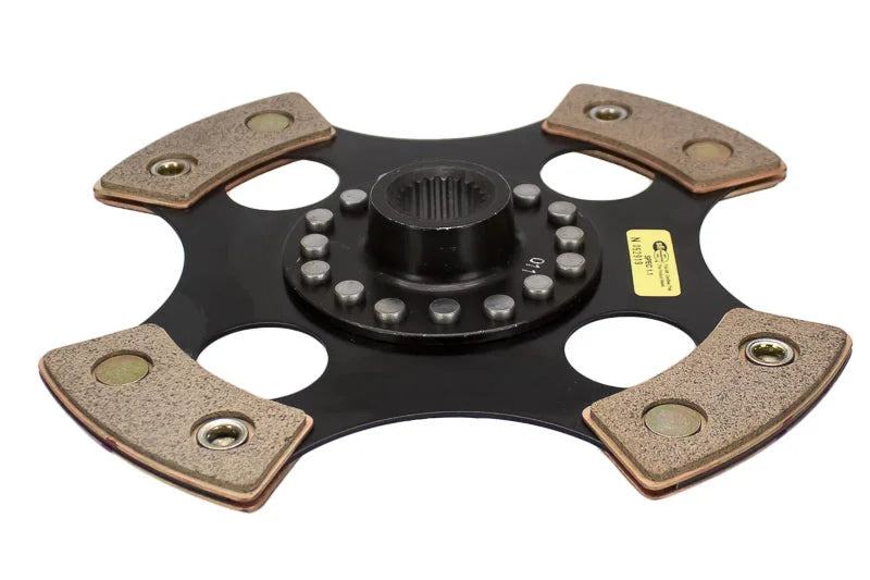 ACT 1986 Honda Accord 4 Pad Rigid Race Disc - Back View