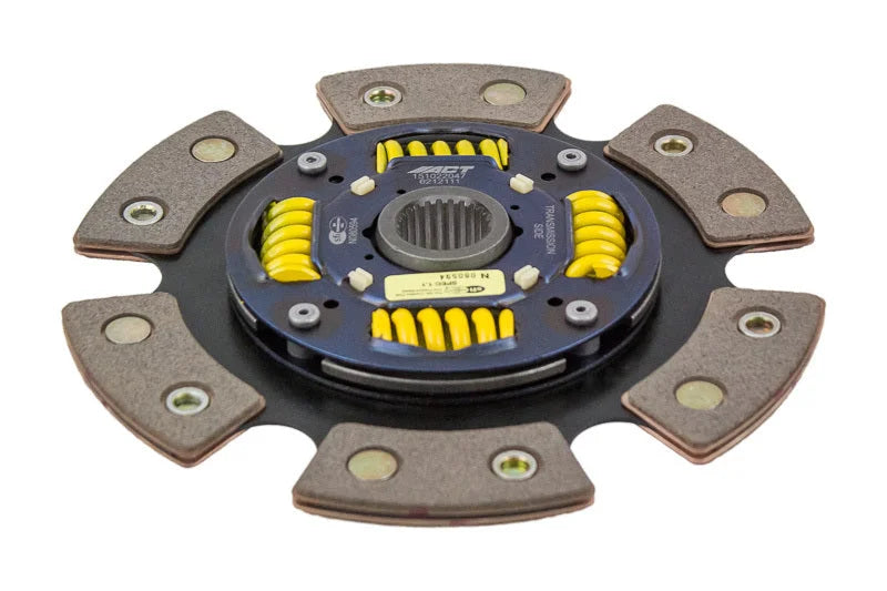 ACT 1986 Honda Accord 6 Pad Sprung Race Disc - Back View