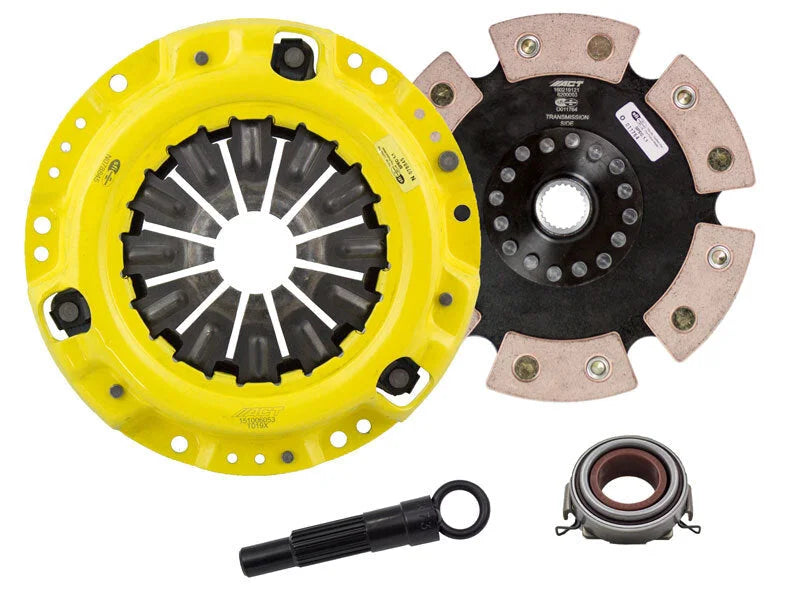 ACT 1986 Toyota Corolla XT/Race Rigid 6 Pad Clutch Kit - Main Product View