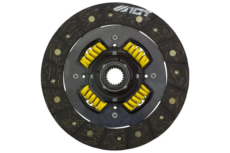ACT 1989 Geo Prizm Perf Street Sprung Disc - Side View