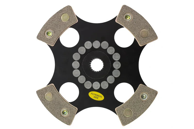 ACT 1989 Honda Civic 4 Pad Rigid Race Disc - Back View