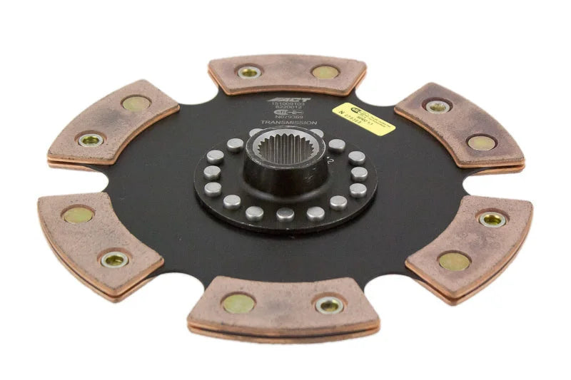 ACT 1990 Acura Integra 6 Pad Rigid Race Disc - Back View