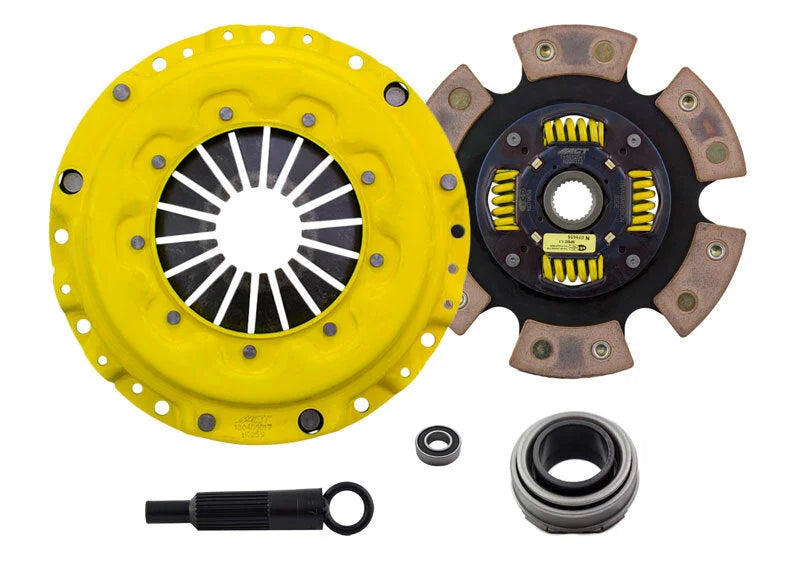 ACT 1990 Acura Integra Sport/Race Sprung 6 Pad Clutch Kit - Main Product View