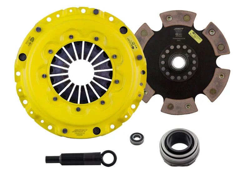 ACT 1990 Acura Integra XT/Race Rigid 6 Pad Clutch Kit - Main Product View