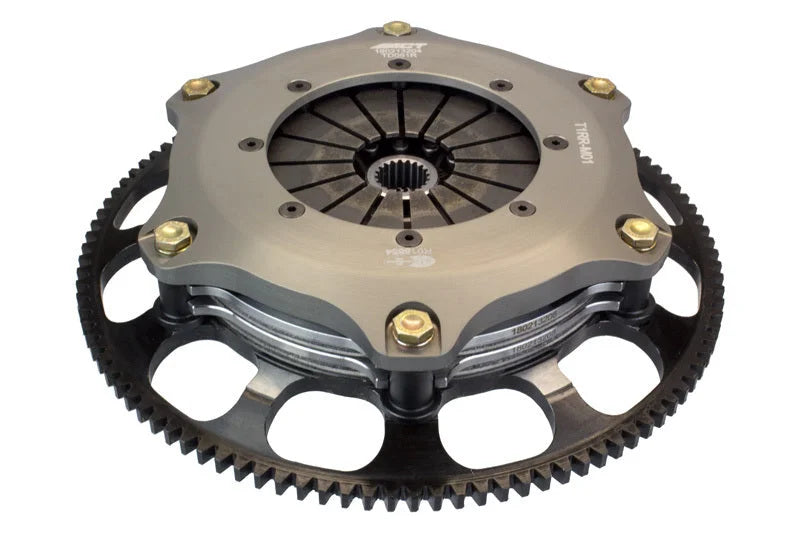 ACT 1990 Eagle Talon Twin Disc Sint Iron Race Kit Clutch Kit - Side View
