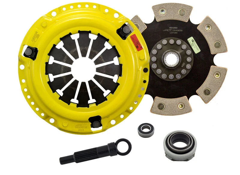 ACT 1990 Honda Civic HD/Race Rigid 6 Pad Clutch Kit - Main Product View