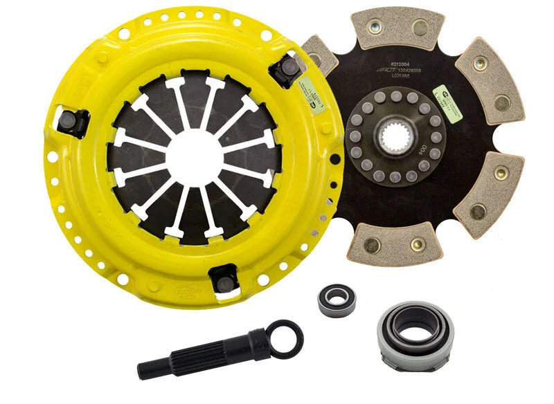 ACT 1990 Honda Civic XT/Race Rigid 6 Pad Clutch Kit - Main Product View