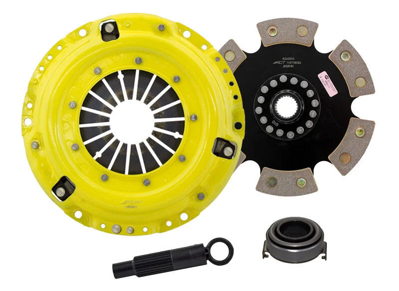 ACT 1990 Honda Prelude XT/Race Rigid 6 Pad Clutch Kit - Main Product View