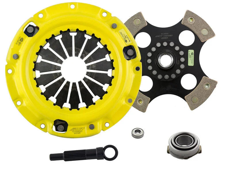 ACT 1991 Ford Escort HD/Race Rigid 4 Pad Clutch Kit - Main Product View