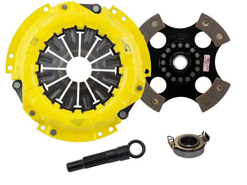 ACT 1991 Geo Prizm XT/Race Rigid 4 Pad Clutch Kit - Main Product View