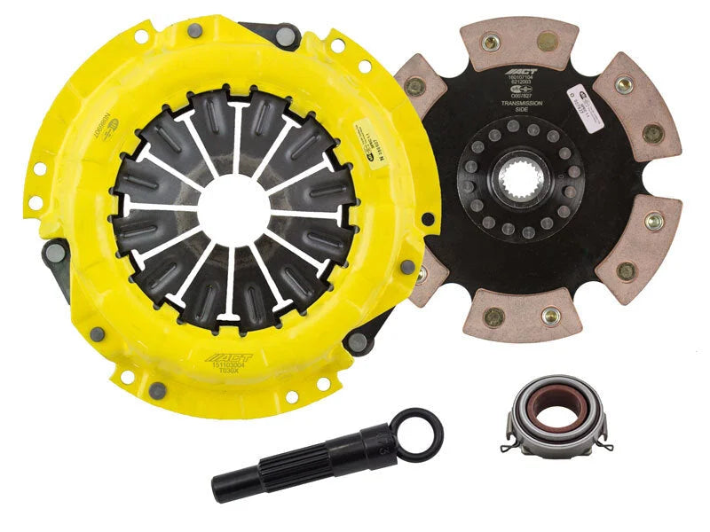 ACT 1991 Geo Prizm XT/Race Rigid 6 Pad Clutch Kit - Main Product View