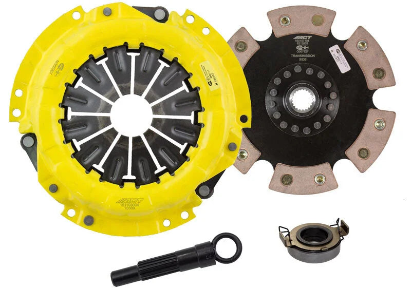 ACT 1991 Geo Prizm XT/Race Rigid 6 Pad Clutch Kit - Main Product View