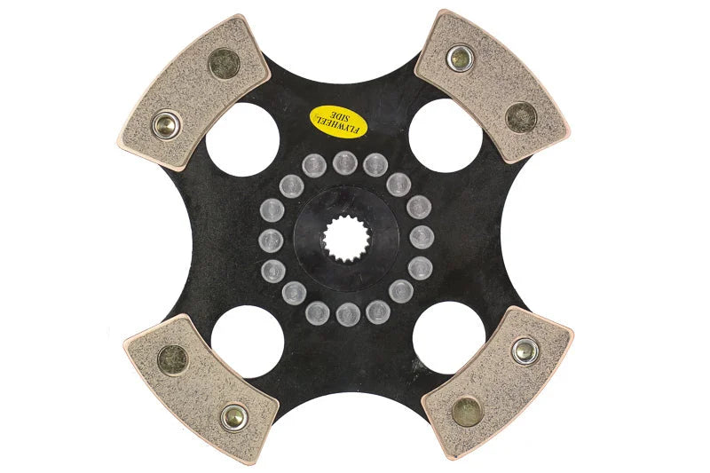 ACT 1991 Nissan Sentra 4 Pad Rigid Race Disc - Side View