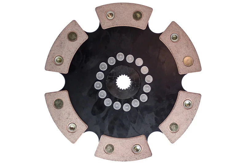ACT 1991 Nissan Sentra 6 Pad Rigid Race Disc - Back View