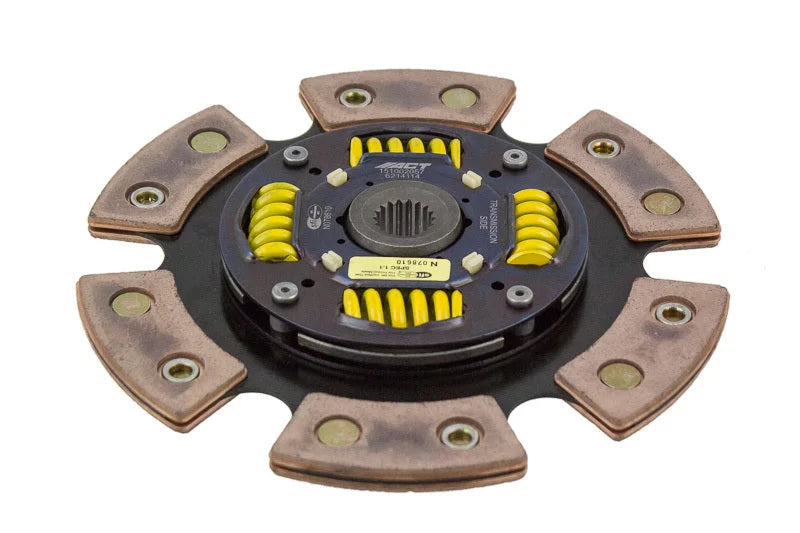 ACT 1991 Nissan Sentra 6 Pad Sprung Race Disc - Side View