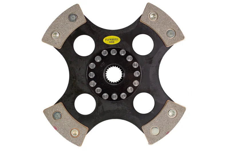 ACT 1991 Porsche 911 4 Pad Rigid Race Disc - Side View