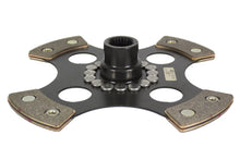 Load image into Gallery viewer, ACT 1991 Porsche 911 4 Pad Rigid Race Disc - Back View
