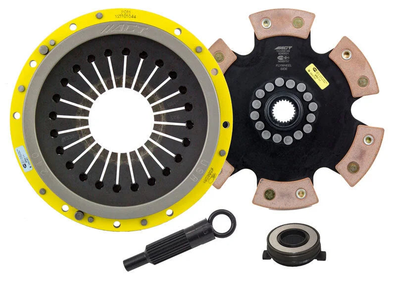 ACT 1991 Porsche 911 HD/Race Rigid 6 Pad Clutch Kit - Main Product View