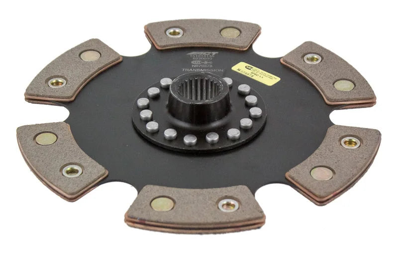 ACT 1992 Acura Integra 6 Pad Rigid Race Disc - Back View