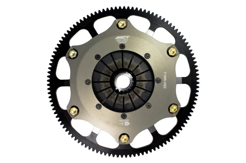ACT 1992 Acura Integra Twin Disc Sint Iron Race Kit Clutch Kit - Installation View