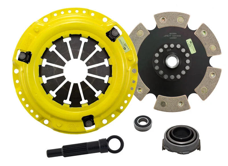 ACT 1992 Honda Civic XT/Race Rigid 6 Pad Clutch Kit - Main Product View