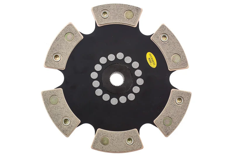 ACT 1992 Volkswagen Corrado 6 Pad Rigid Race Disc - Back View