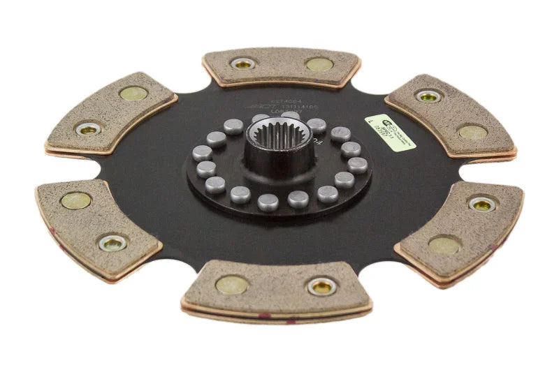 ACT 1993 Hyundai Elantra 6 Pad Rigid Race Disc - Side View