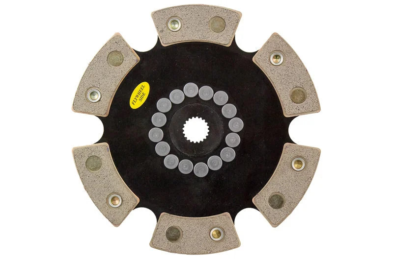 ACT 1993 Hyundai Elantra 6 Pad Rigid Race Disc - Back View