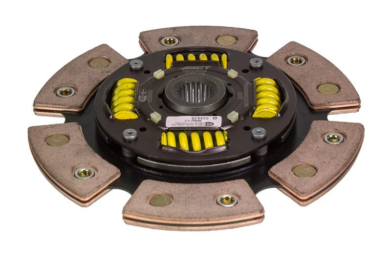 ACT 1993 Hyundai Elantra 6 Pad Sprung Race Disc - Back View