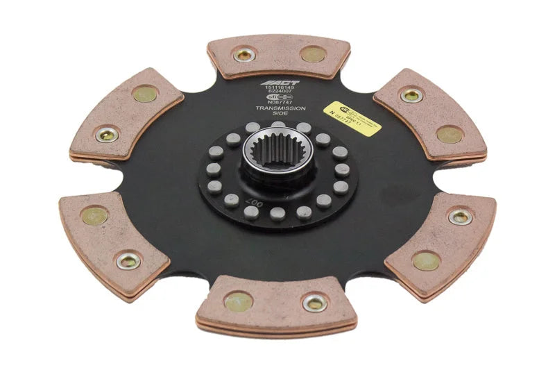 ACT 1993 Toyota 4Runner 6 Pad Rigid Race Disc - Back View