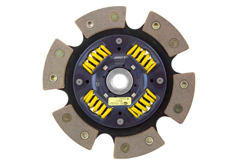 ACT 1995 Eagle Talon 6 Pad Sprung Race Disc - Main Product View