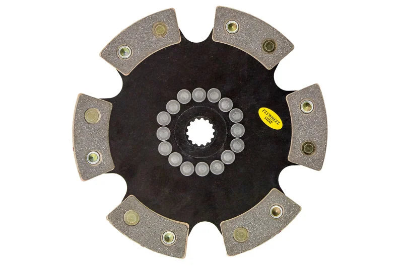 ACT 1999 Chevrolet Cavalier 6 Pad Rigid Race Disc - Back View