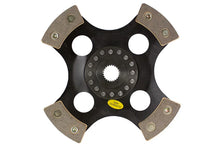 Load image into Gallery viewer, ACT 1999 Porsche 911 4 Pad Rigid Race Disc - Back View