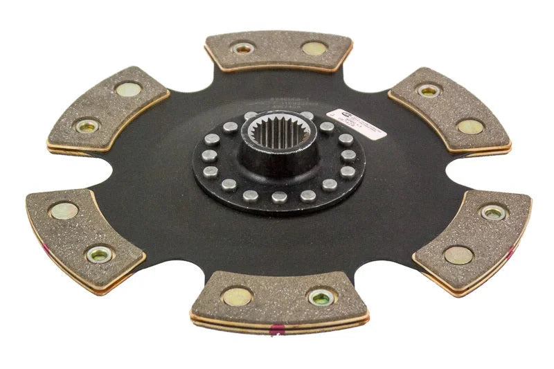 ACT 1999 Porsche 911 6 Pad Rigid Race Disc - Side View