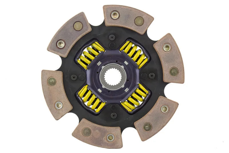 ACT 2000 Honda S2000 6 Pad Sprung Race Disc - Side View