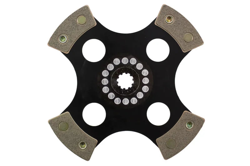 ACT 2001 BMW M3 4 Pad Rigid Race Disc - Side View