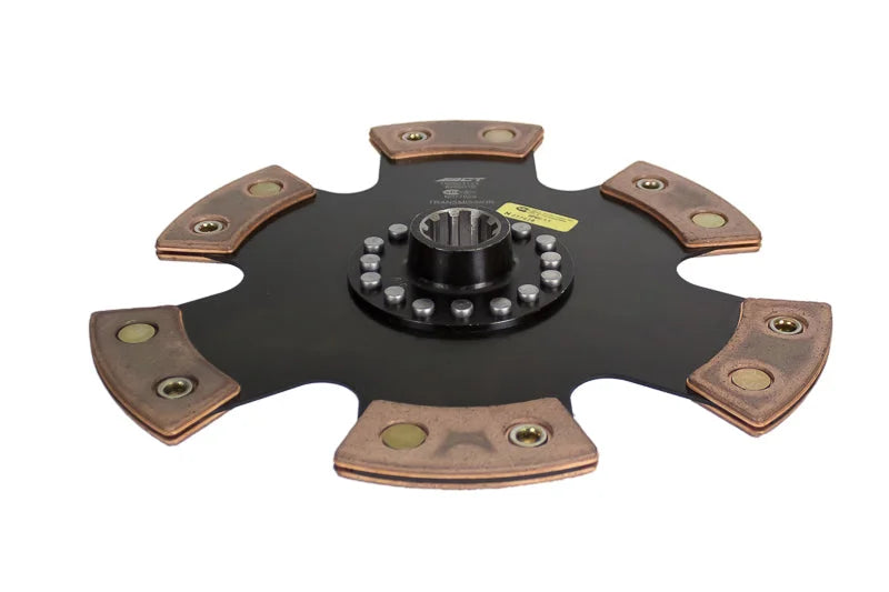 ACT 2001 Ford Mustang 6 Pad Rigid Race Disc - Back View