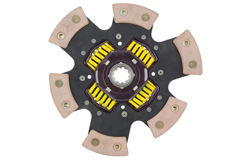 ACT 2001 Ford Mustang 6 Pad Sprung Race Disc - Side View