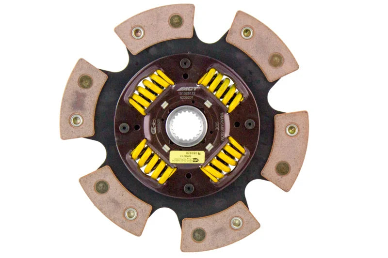 ACT 2001 Toyota Tacoma 6 Pad Sprung Race Disc - Main Product View