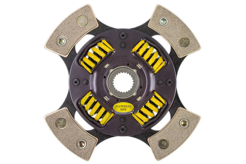 ACT 2002 Honda Civic 4 Pad Sprung Race Disc - Side View
