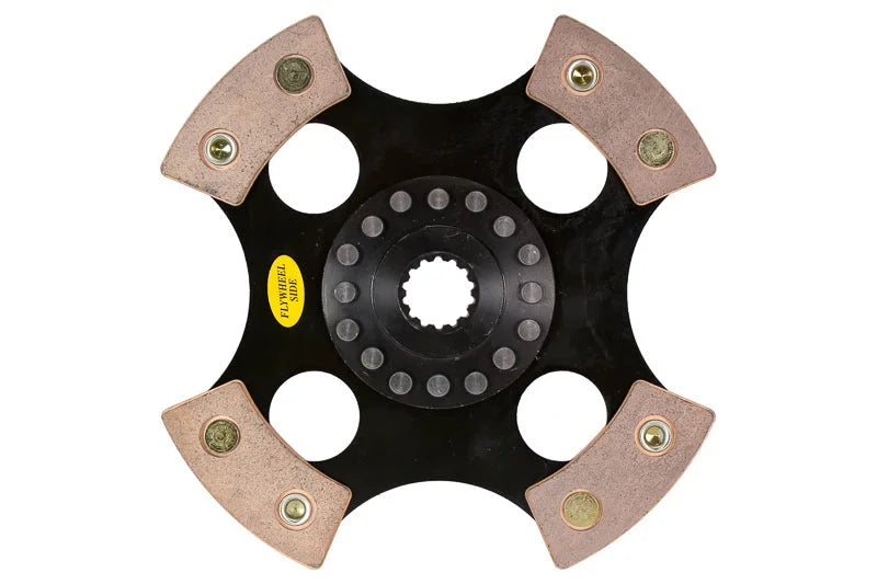 ACT 2002 Mini Cooper 4 Pad Rigid Race Disc - Side View