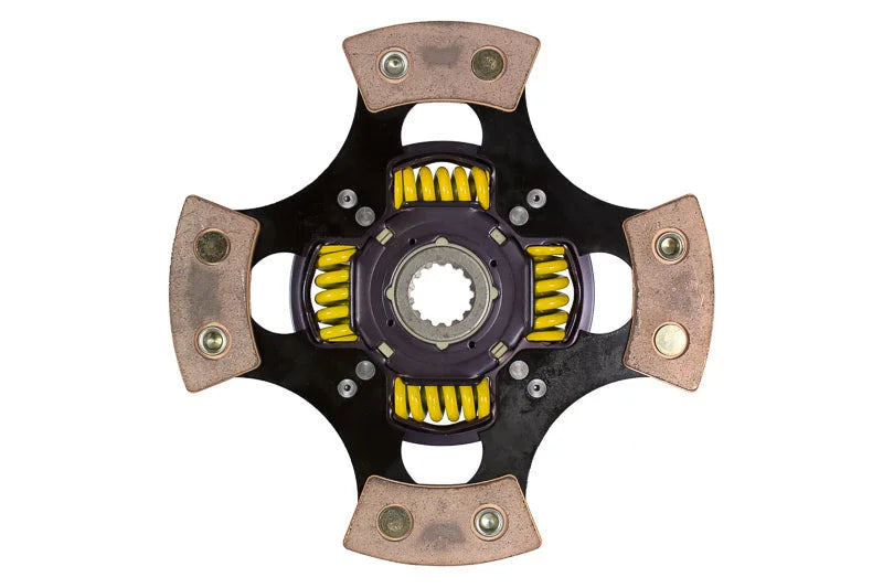 ACT 2002 Mini Cooper 4 Pad Sprung Race Disc - Back View