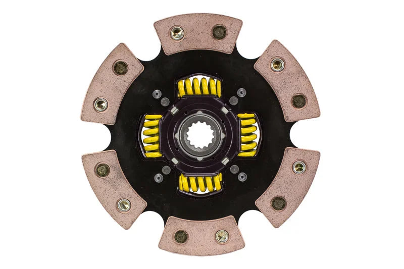 ACT 2002 Mini Cooper 6 Pad Sprung Race Disc - Back View