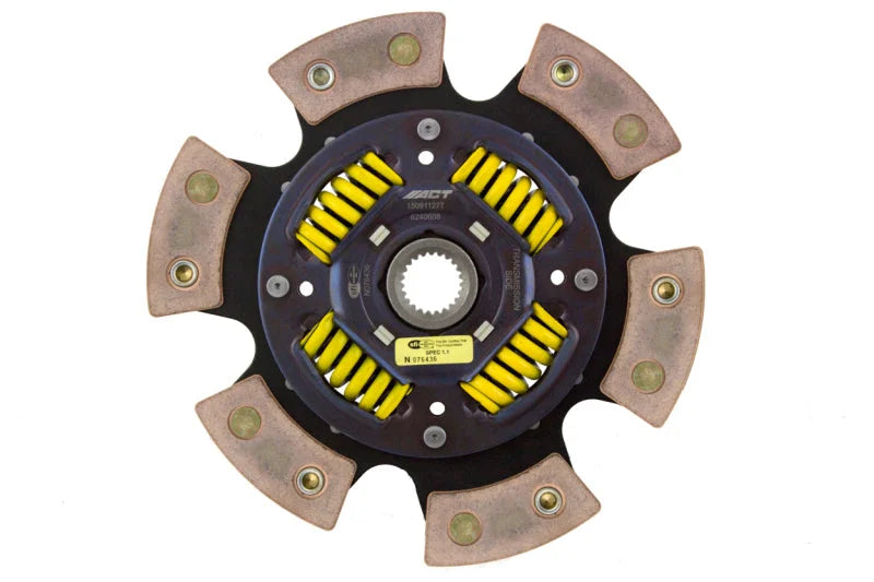 ACT 2003 Mitsubishi Lancer 6 Pad Sprung Race Disc - Main Product View
